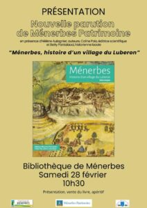 Affiche Menerbes Patrimoine